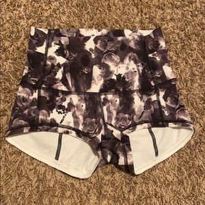 Lululemon high waisted shorts, size 6.
